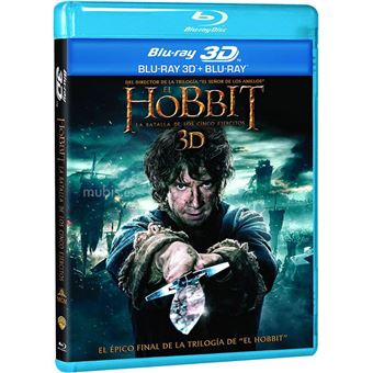 The Hobbit: The Battle of the Five Armies (3D + 2) / El Hobbit: La Batalla de los Cinco Ejércitos (4Blu-ray)