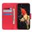 Capa PU vermelho para Samsung Galaxy A50_3