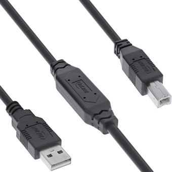 Cabo Usb InLine 34511A | Preto - 1