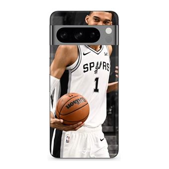Capa Maniacase para Google Pixel 8 Pro | Victor Wembanyama San Antonio Spurs n°1 - 1