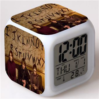 Despertador Infantil HSMY | LED | Multifuncional Colorido | STranger Things Season 20 - 1