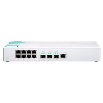 Switch de Rede QNAP QSW-308-1C | Branco - 1