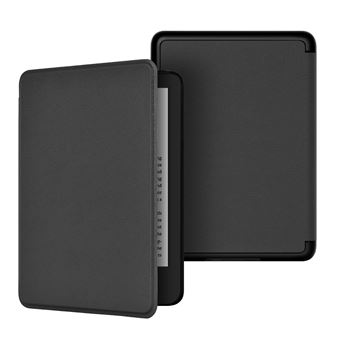 Capa FLOODKING para Amazon Kindle Paperwhite4 | Couro PU Magnético | Modo Automático | Proteção Total | Preta - 1