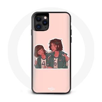 Capa Maniacase para Iphone 11 Pro Max Squid Game Ji Yeong No 240 & Kang Sae Byeok No 067 - 1