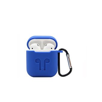 Capa de Silicone Skyhe Slim para inPods 12 com Gancho / Arnês - Azul - 1