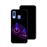 Capa Hapdey para Samsung Galaxy A40 2019 Design Caveira Neon com Headphones em Silicone Flexível e TPU Preto_2