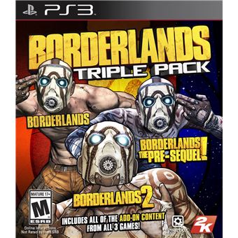 Videojogo Take-Two Interactive Borderlands Triple Pack, PS3 - 1