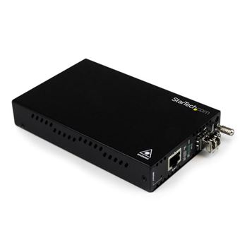 Conversor de Rede de Média StarTech.com ET91000LCOAM | Preto - 1