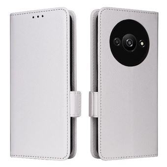 Capa FOXDOCK para Xiaomi Redmi A3 | Prova de Choque | Magnética| TPU | Suporte para Cartão | Branco - 1