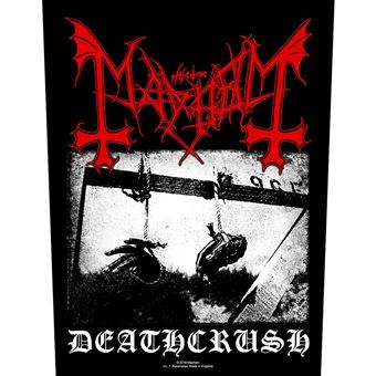 Emblema Rock Off Mayhem | Deathcrush| Back Patch - 1