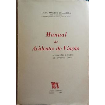 Manual de acidentes de viação. - 1
