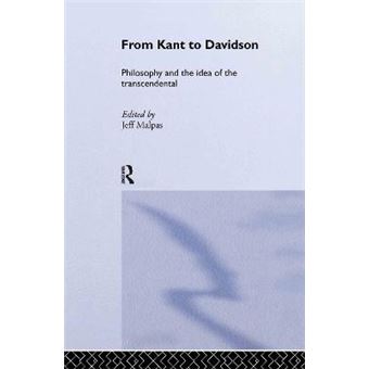 From Kant to Davidson - Philosophy and the Idea of the Transcendental - Hardback - 2002 - 1
