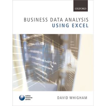 Business Data Analysis Using Excel - Paperback - 2007 - 1