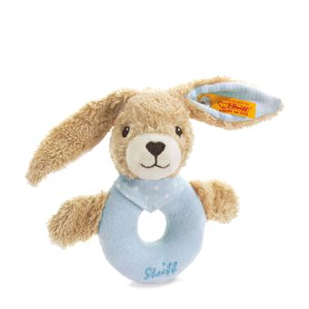 Steiff Hoppel chocalho Azul - 1