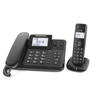 Telefone Doro Comfort 4005 | Preto - 1