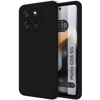 Capa de Silicone Líquido Ultramacia TUMUNDOSMARTPHONE para Motorola Moto G56 5G | preta - 1