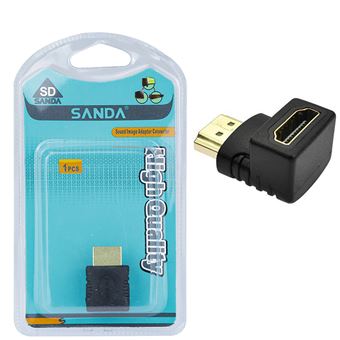 Adaptador Sanda SD-7248 | Conversor HDMI para HDMI Formato-L - Preto - 1