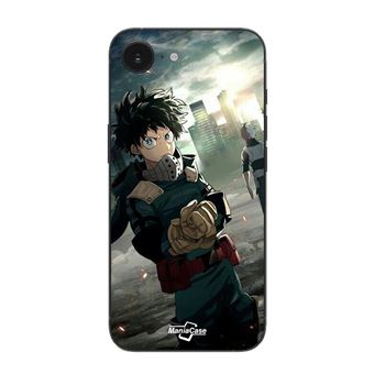 Capa Maniacase para Iphone 16E | Izuku Midoriya, Shoto Todoroki, Bakugo Katsuki, Guerra, Um Por Todos, Anime My Hero Academia - 1