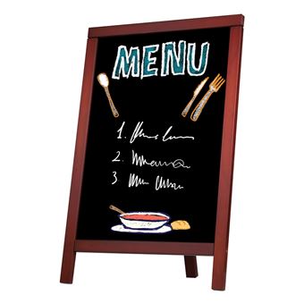 Quadro Preto Liderpapel PZ05 | Madeira - 1