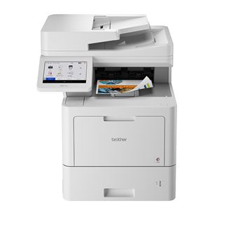 Impressora Multifunções Laser Cor Brother MFC-L9670CDN | 40 ppm | Branco - 1