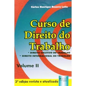Curso De Direito Do Trabalho - V. 02 - 1