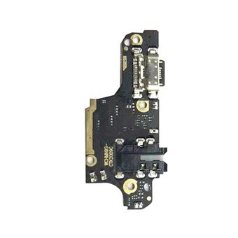Conector de Carregamento Clappio para Xiaomi Redmi Note 9S| USB Tipo-C e Conector de 3,5 mm - Preto - 1