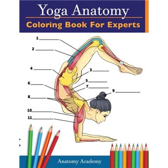Yoga Anatomy Coloring Book For Experts - 1
