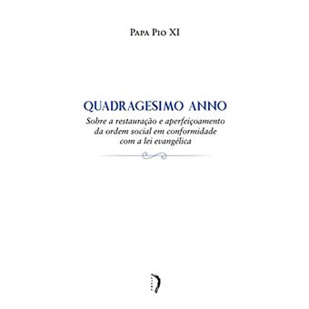 Quadragesimo Anno - 1
