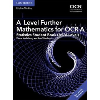 A Level Further Mathematics For Ocr A Statistics Student Book (As/A Level) With Cambridge Elevate Edition (2 Years) - 1