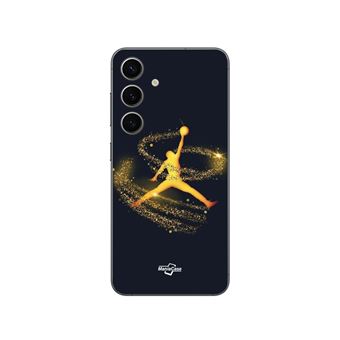 Capa Maniacase para Samsung Galaxy S25 Plus | Jordan logotipo dourado pó de tiro - 1