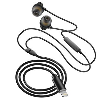 Auriculares com fio Lightning LinQ | Kit mãos-livres | Preto - 1