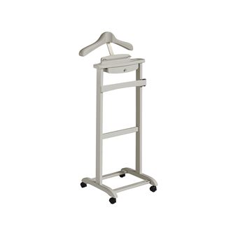 Cabide com rodas Herdasa Rennes | A110cm x L47cm x F35cm | faia maciça taupe - 1