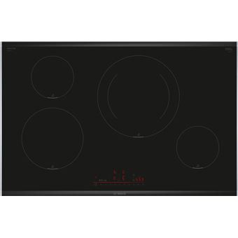 Placa de Indução Bosch Serie 8 PIE875HC1E | Elétrica | 81.6 cm | 4 Zonas | Preto - 1