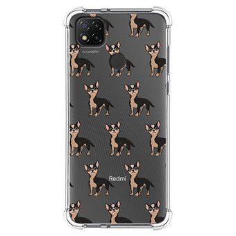 Capa Tumundosmartphone de silicone anti-choque para Xiaomi Redmi 9C design Dogs 11 desenhos - 1