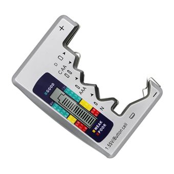 Testador Digital de Pilhas Portátil Orysin com Ecrã LCD para AA, AAA e Botão - 1