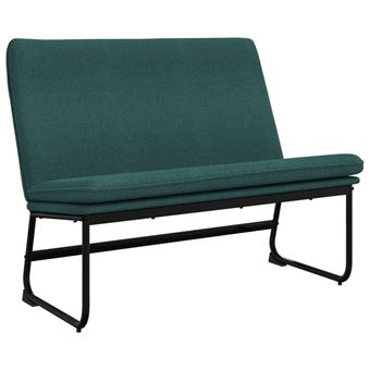 Banco 100x75x76 cm | tecido verde-escuro - 1
