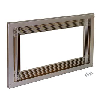 Aro Microondas Emuca | Módulo 600 mm | Plástico | Niquel Satinado - 1