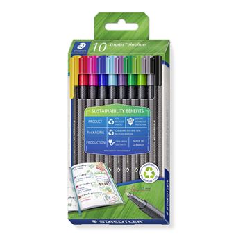 Caneta Fineliner Staedtler 334 RC10 - 1