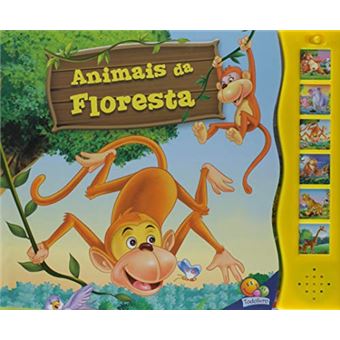 Mundo dos animais com sons: Animais da floresta - 1