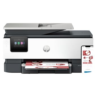 Impressora Multifunções HP OfficeJet Pro 8132e Sem fios All-in-One Cor Impressora, Instant Ink Impressão frente e verso | 20 ppm | Wi-Fi | Cinzento - 1