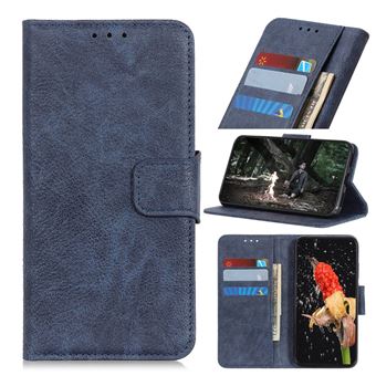 Capa PU azul para Samsung Galaxy A50
