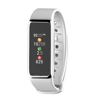 MyKronoz ZeFit3 Rastreador de atividade para pulso Prateado, Branco IP67 TFT 2,69 cm (1.06"")