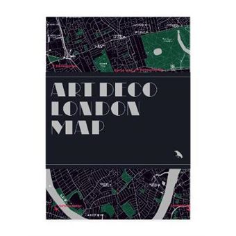 Art Deco London Map - 1