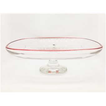 Prato com Pé Walther-Glas Kayla Red | 35cm - 1