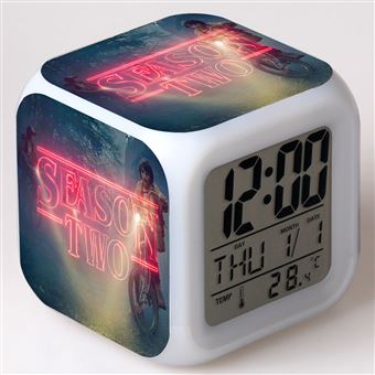 Despertador Infantil HSMY | LED | Multifuncional Colorido | STranger Things Season 21 - 1