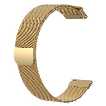 Bracelete Milanese Loop Fecho Magnético PHONECARE para Huawei Watch GT 6 Pro - Ouro - 1