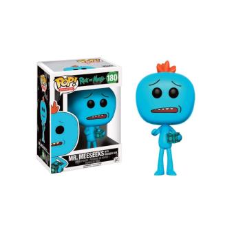 Funko Pop! Rick et Morty - Mr Meeseeks With Meeseeks Box Exclu Pop 10cm - 180