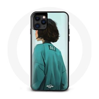 Capa Maniacase para Iphone 12 Pro Max Squid Game Kang Sae Byeok No 067 Fan Arte - 1