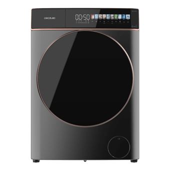 Máquina de Lavar Roupa Cecotec Bolero DressCode 9900 Autodose Inverter FullColor Steel A | 9 Kg | 1400 RPM | A | Aço - 1