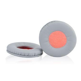 Almofadas de Substituição HSMY para Auscultadores SONY MDR ZX600 ZX660 - Cinza e Laranja - 1